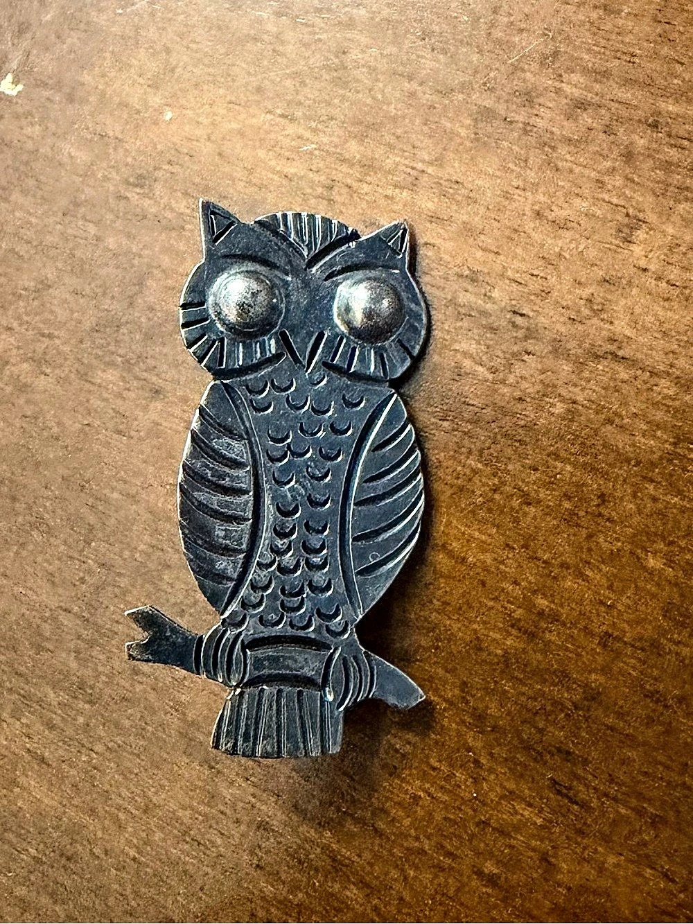 Taxco Mexico Owl Brooch